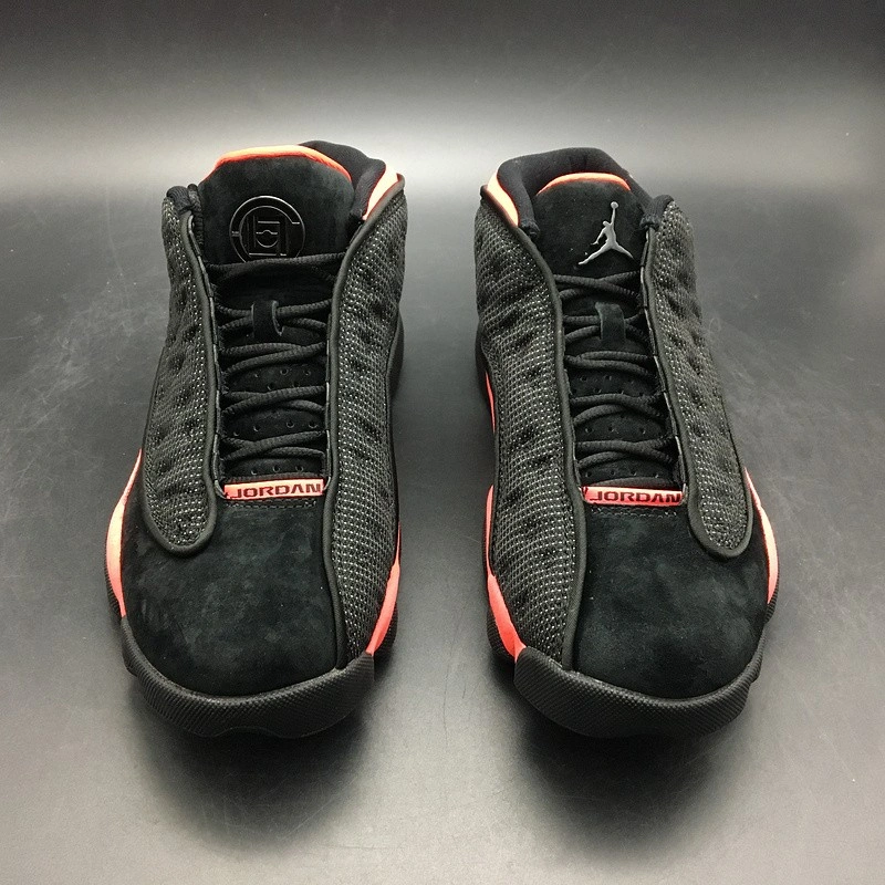 Jordan 13 Retro Low Clot Black Red   AT3102-006