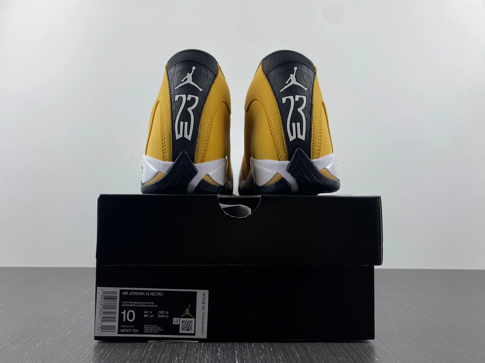 Jordan 14 Retro Light Ginger (2022) - 487471-701