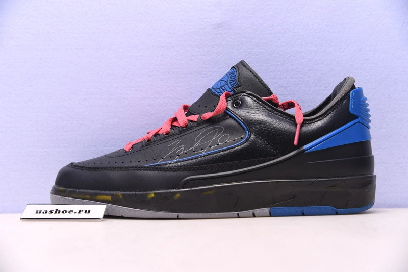 Jordan 2 Retro Low SP OWT Black Blue - DJ4375-004