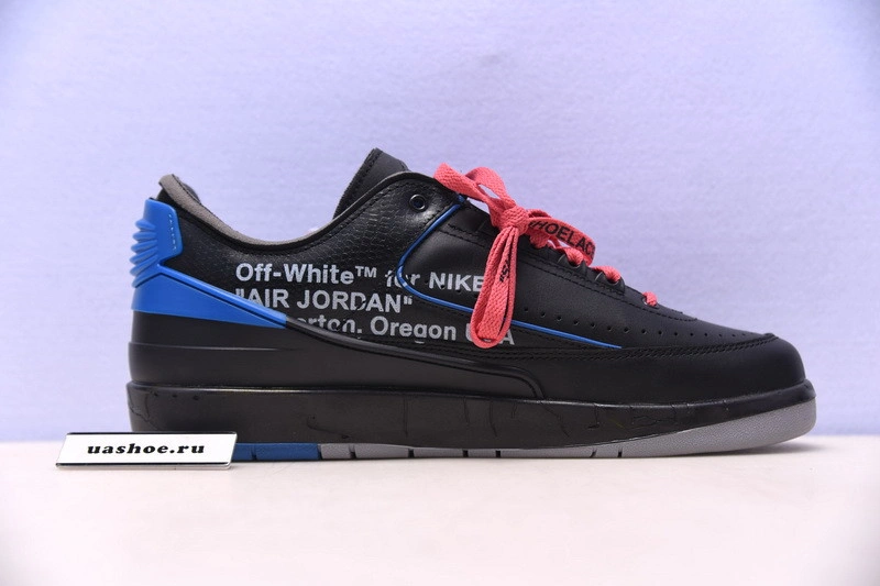 Jordan 2 Retro Low SP OWT Black Blue - DJ4375-004