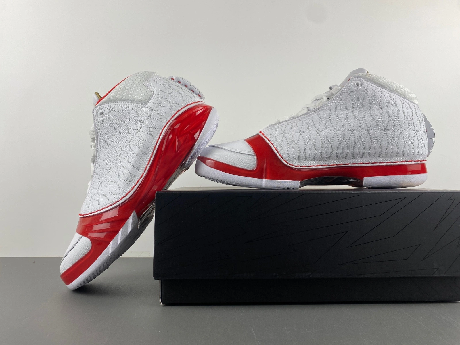Jordan 23 White Varsity Red Men's - 318376-161