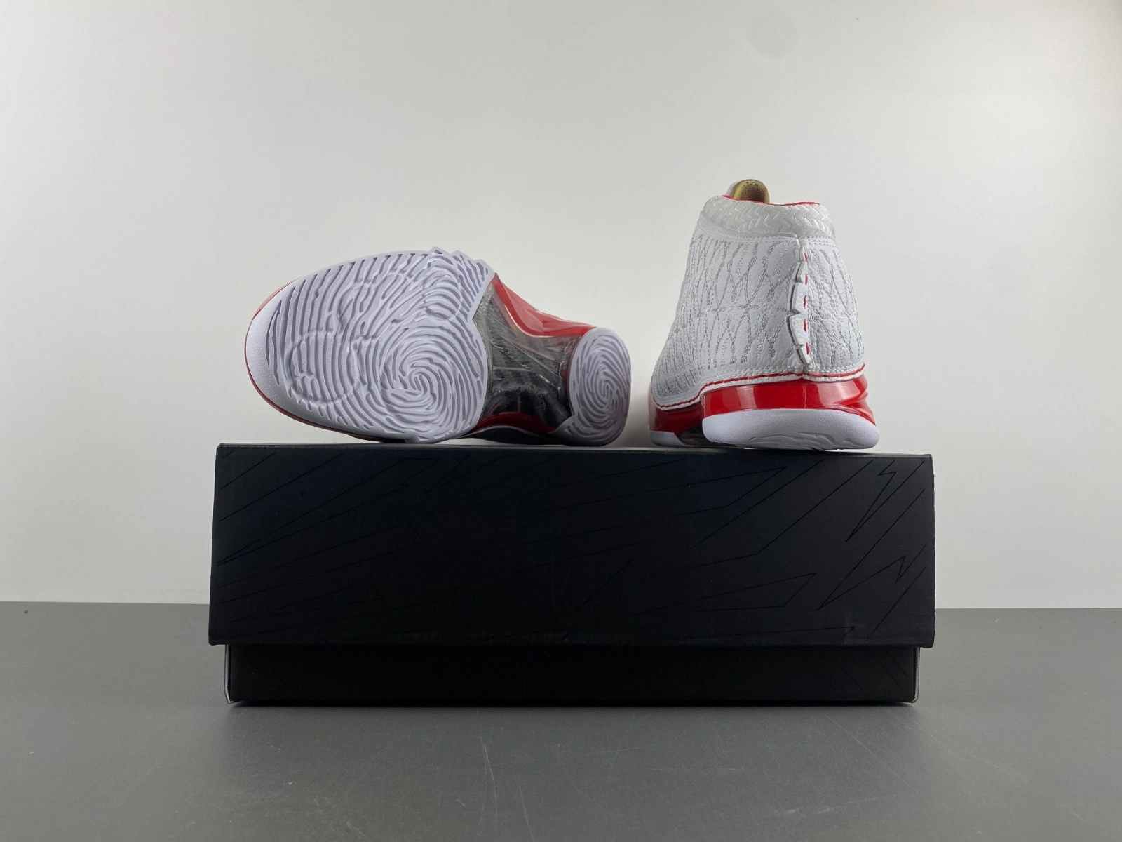 Jordan 23 White Varsity Red Men's - 318376-161