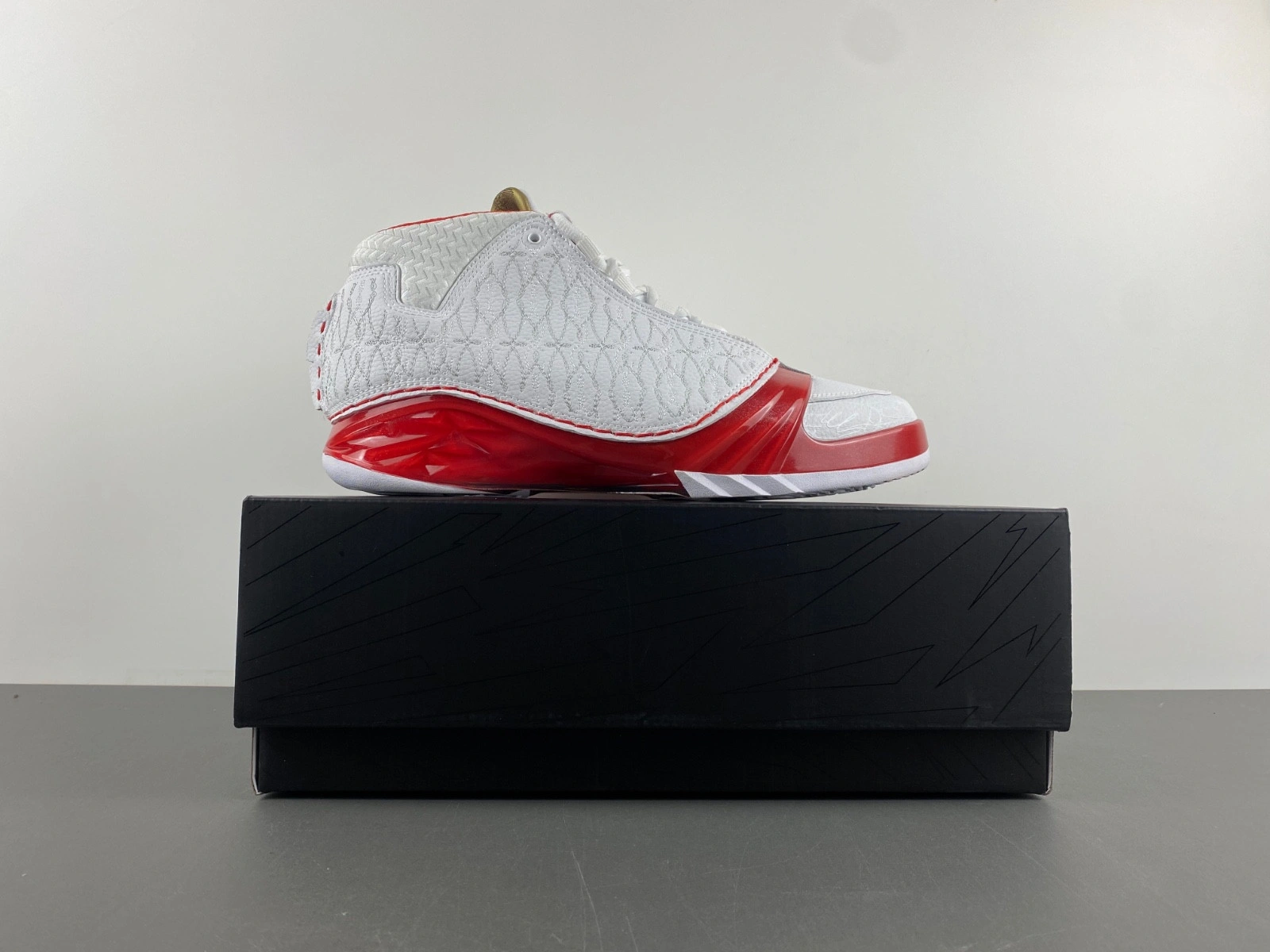Jordan 23 White Varsity Red Men's - 318376-161