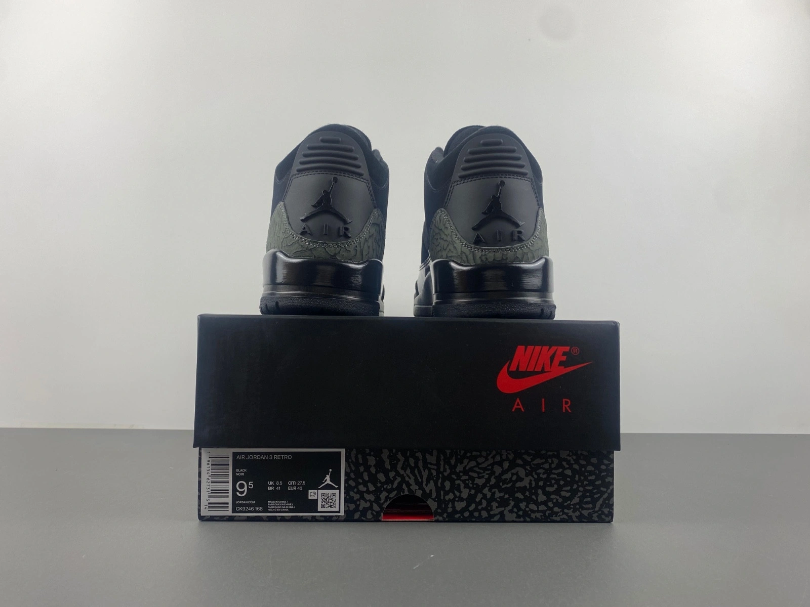 Jordan 3 Retro Black Cat Men's 136064-002