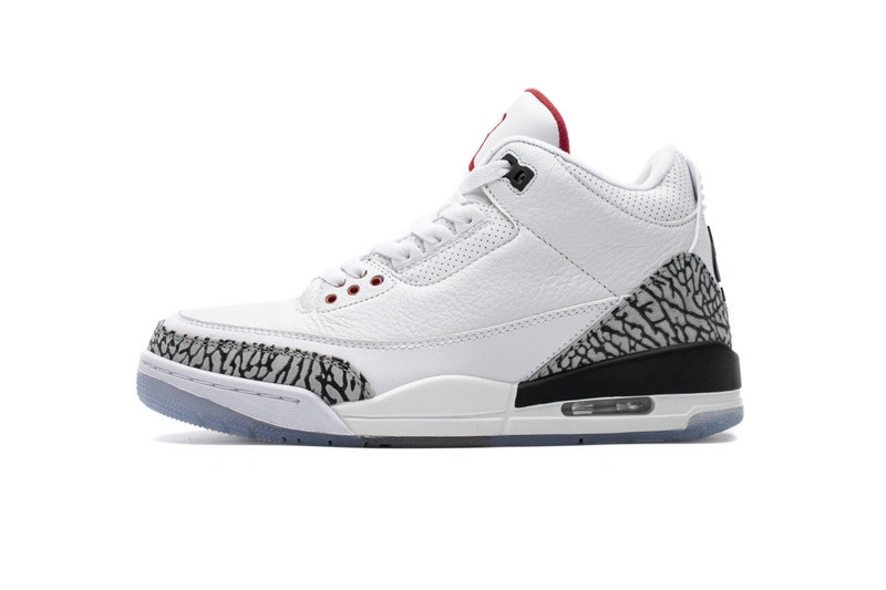 Jordan 3 Retro Free Throw Line White Cement  923096-101
