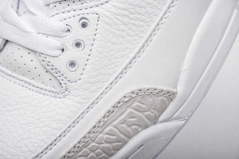 Jordan 3 Retro Pure White (2018)  136064-111