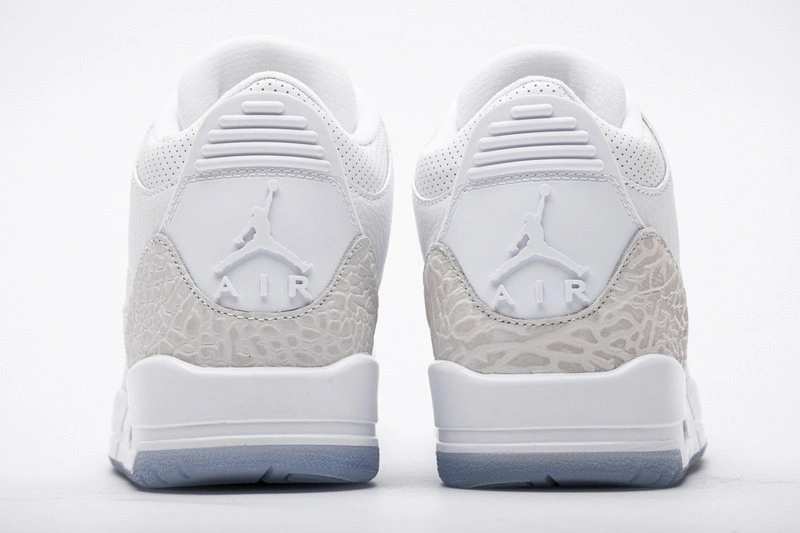 Jordan 3 Retro Pure White (2018)  136064-111