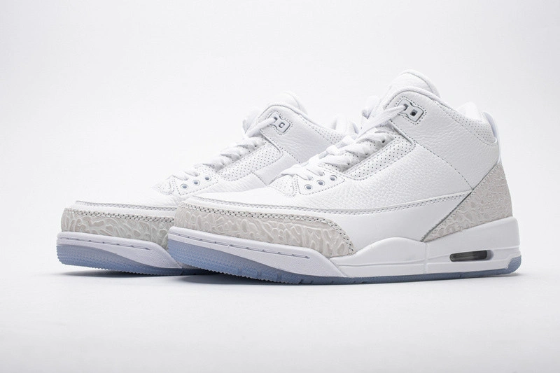 Jordan 3 Retro Pure White (2018)  136064-111