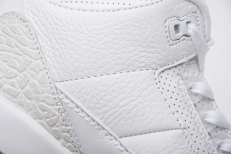 Jordan 3 Retro Pure White (2018)  136064-111