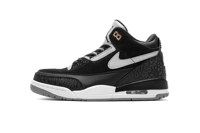 Jordan 3 Retro Tinker Black Cement Gold - CK4348-007