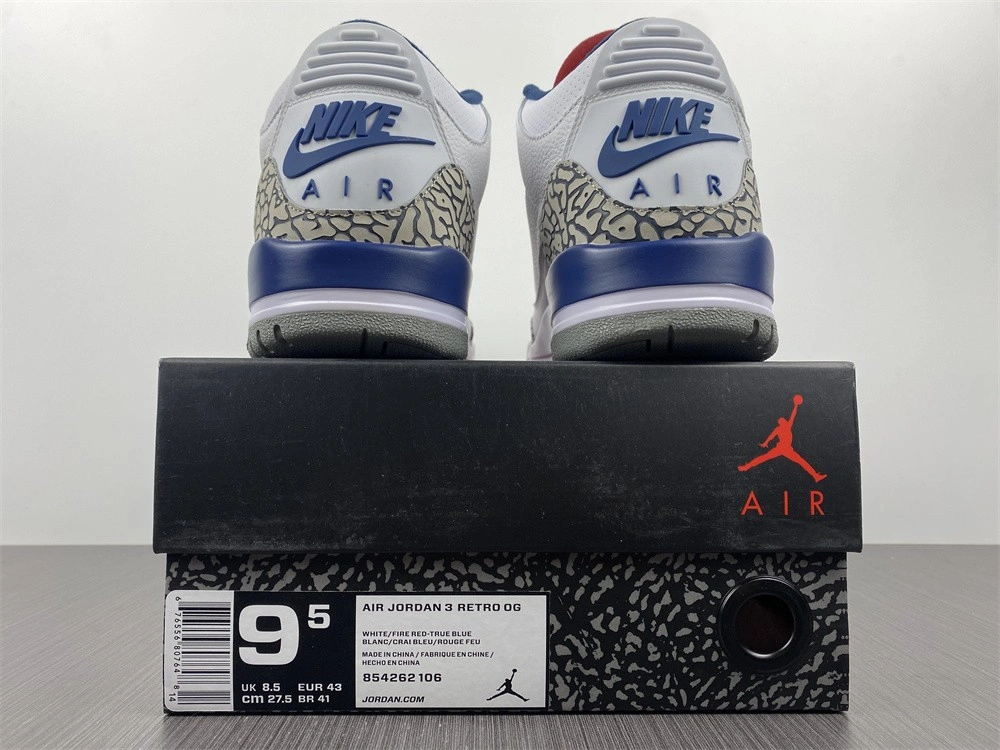 Jordan 3 Retro True Blue (2016)   854262-106
