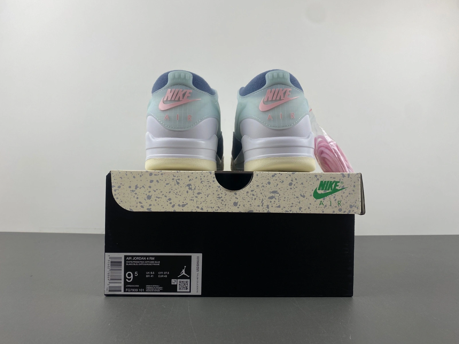 Jordan 4 RM Diffused Blue Ashen Slate  FQ7939-101