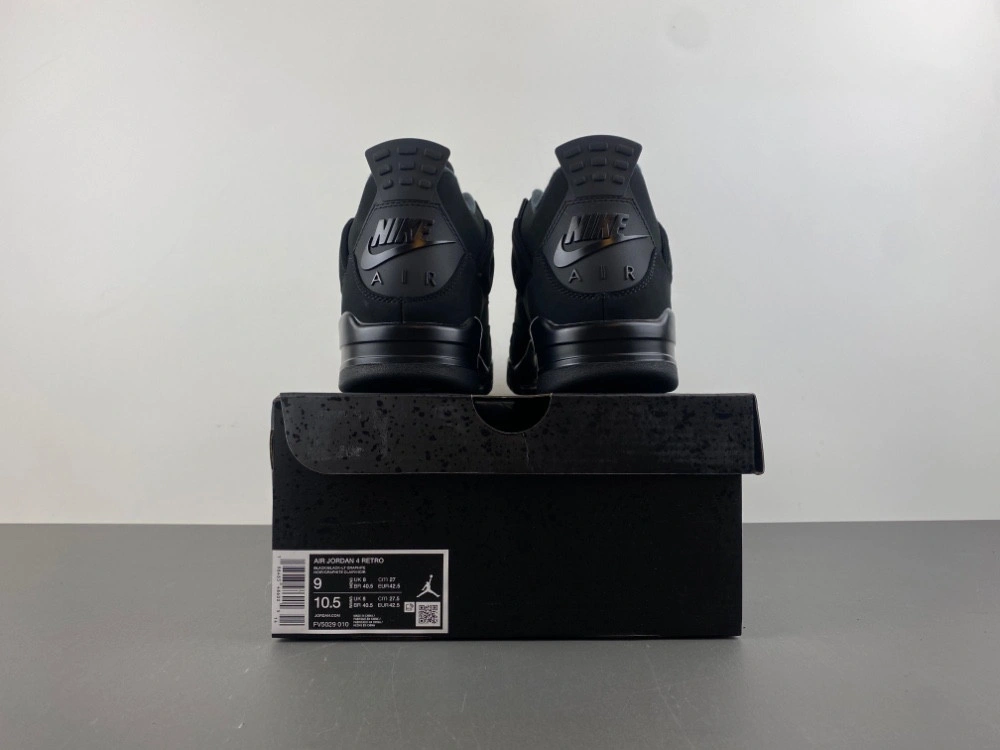 Jordan 4 Retro Black Cat (2025) Men's  FV5029-010