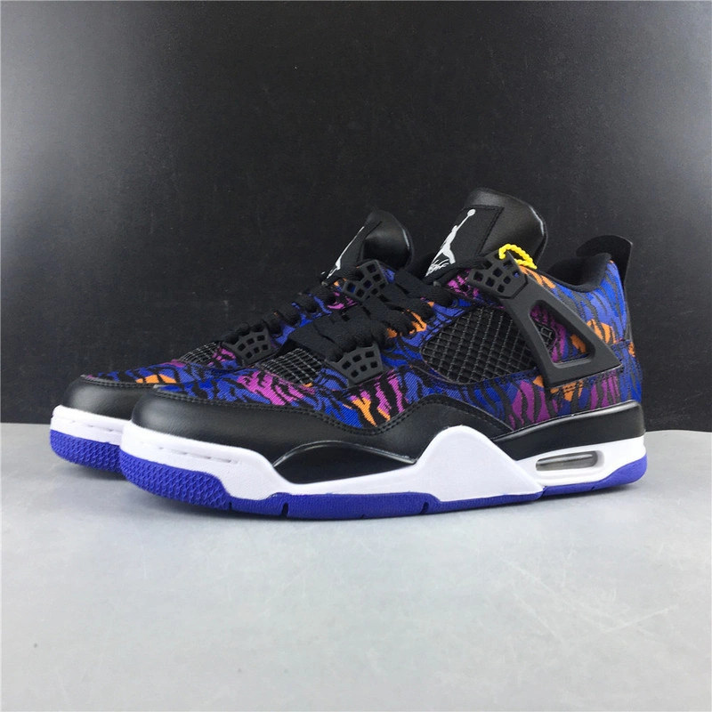 Jordan 4 Retro Black Rush Violet (GS) - BQ9043-005