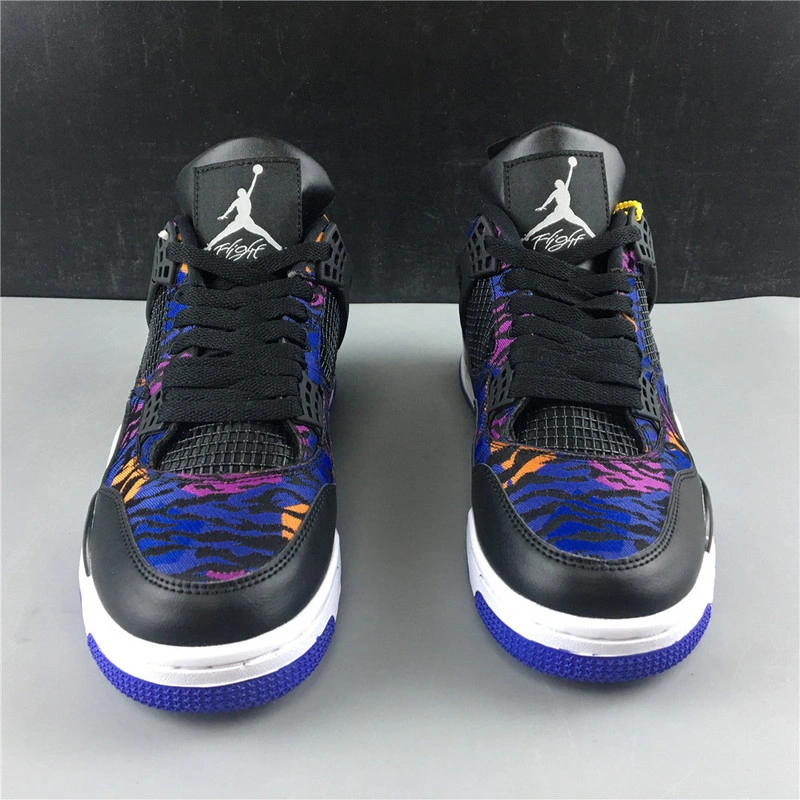 Jordan 4 Retro Black Rush Violet (GS) - BQ9043-005