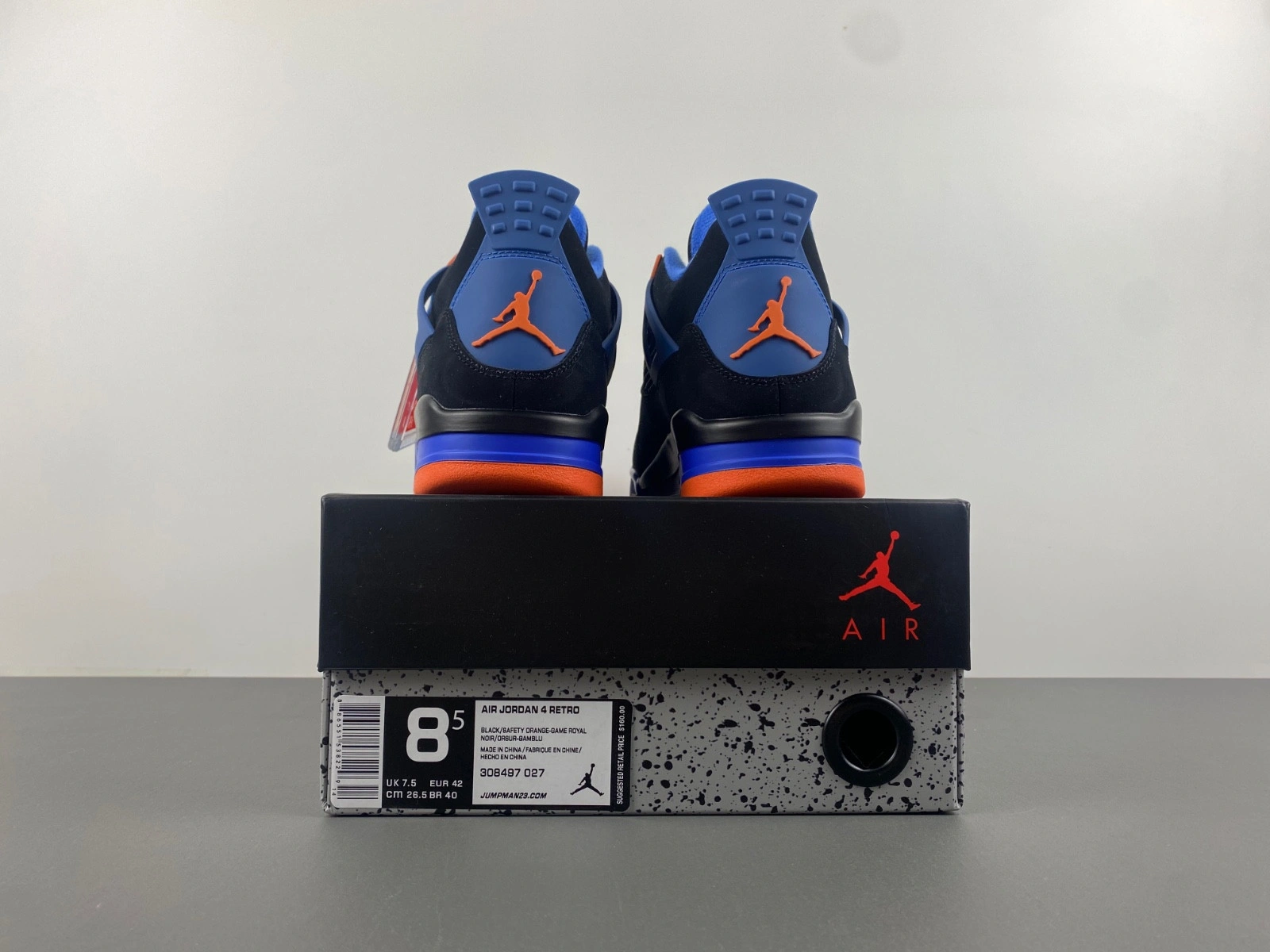 Jordan 4 Retro Cavs Men's - 308497-027