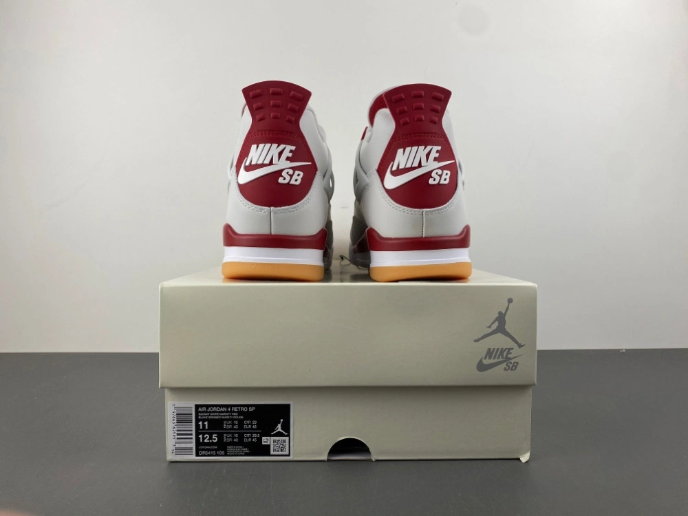 Jordan 4 Retro SB Varsity Red Men's - DR5415-106