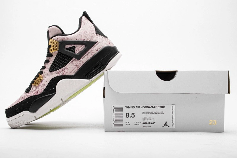 Jordan 4 Retro Silt Red Splatter (W)  AQ9129-601