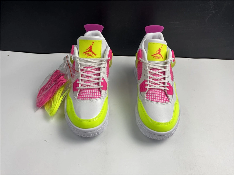Jordan 4 Retro White Lemon Pink (GS) - CV7808-100