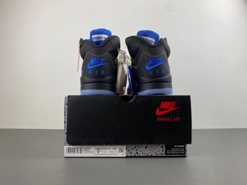 Jordan 5 Retro Awake NY Black Men's  DV4982-004