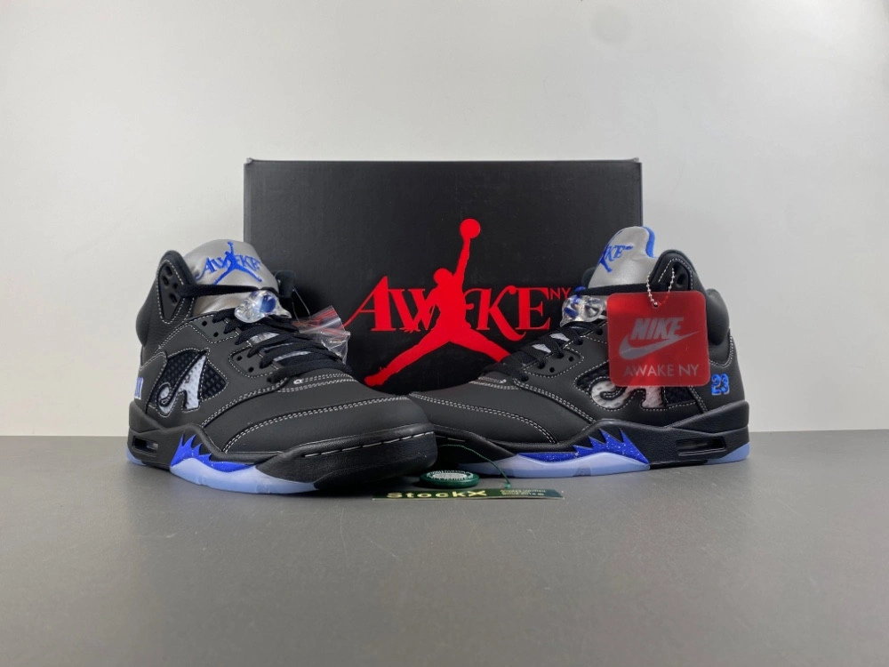 Jordan 5 Retro Awake NY Black Men's  DV4982-004