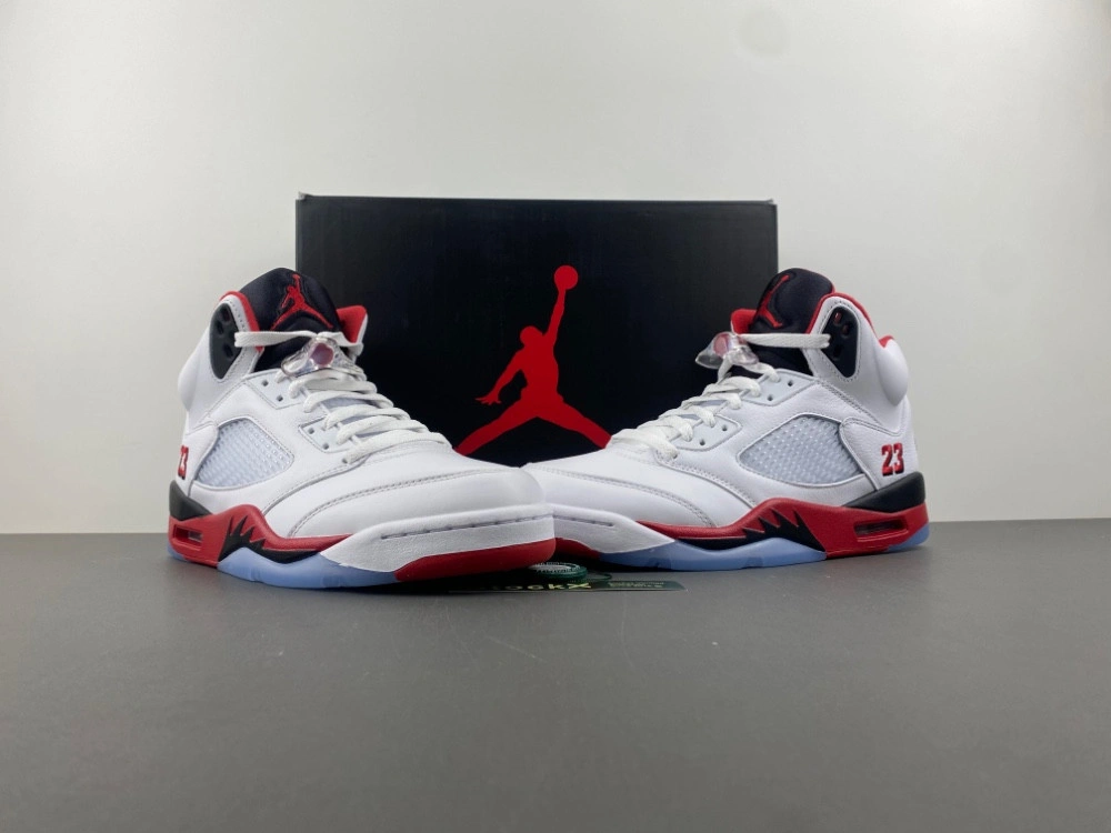 Jordan 5 Retro Fire Red Black Tongue (2025) - HQ7978-101