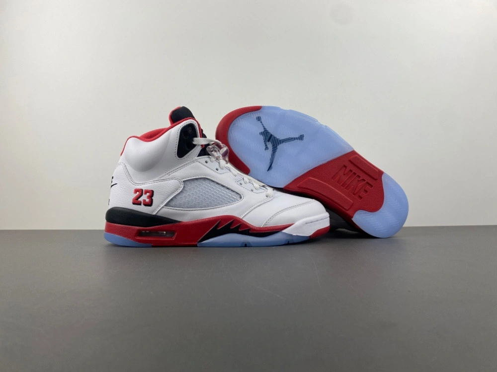 Jordan 5 Retro Fire Red Black Tongue (2025) - HQ7978-101