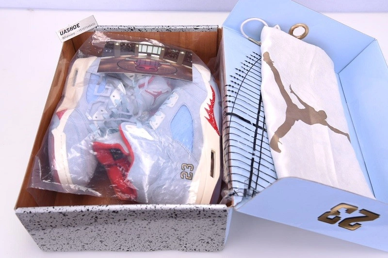 Jordan 5 Retro Trophy Room Ice Blue   CI1899 - 400