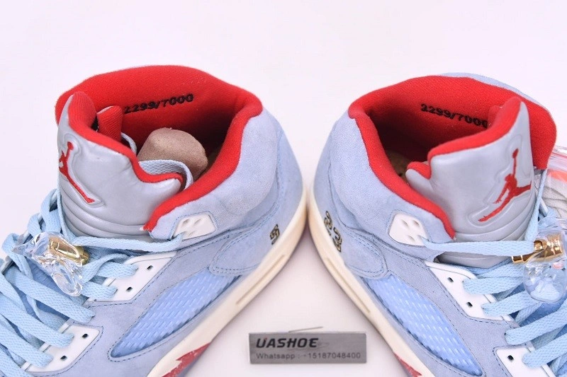 Jordan 5 Retro Trophy Room Ice Blue   CI1899 - 400