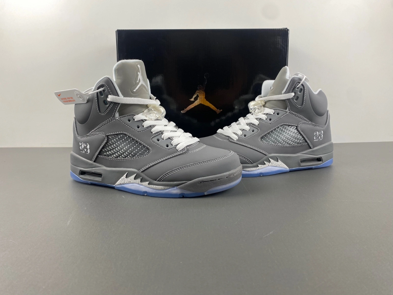 Jordan 5 Retro Wolf Grey Men's - 136027-005