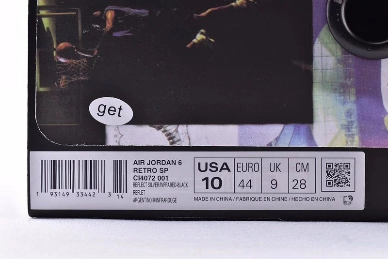 Jordan 6 Retro Reflections of a Champion  CI4072-001