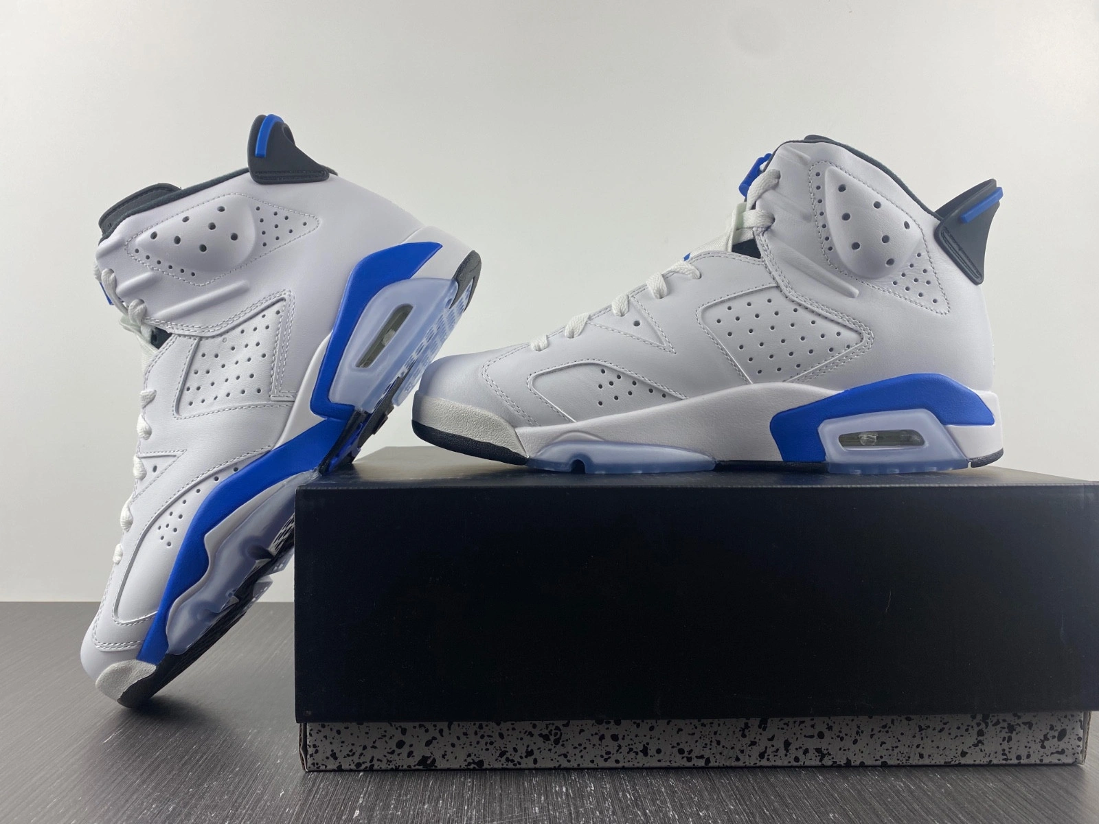 Jordan 6 Retro Sport Blue (2014) - 384664-107