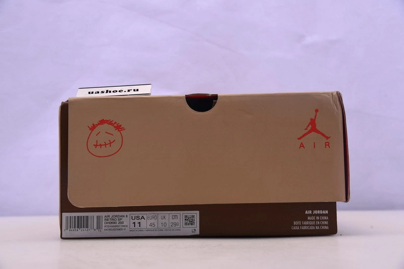 Jordan 6 Retro Travis Scott British Khaki  DH0690-200