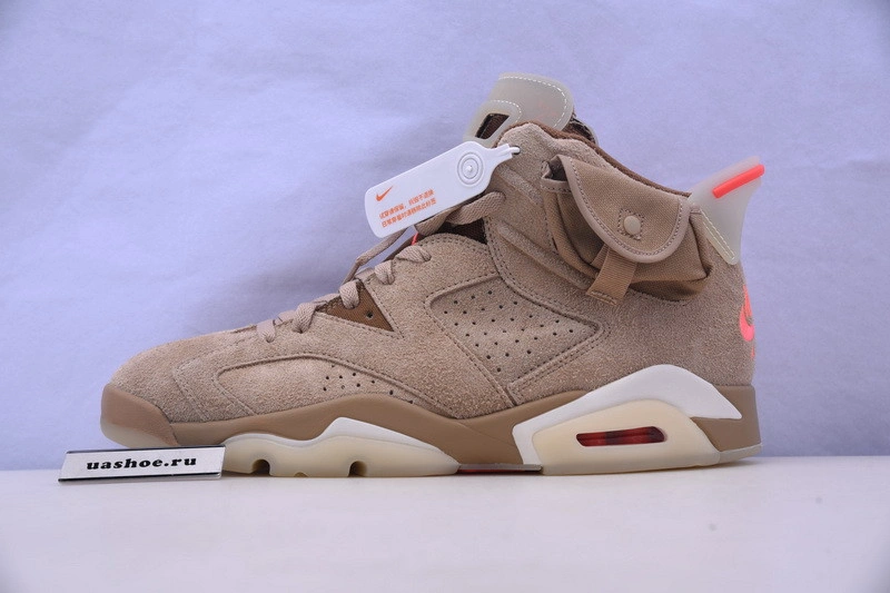 Jordan 6 Retro Travis Scott British Khaki  DH0690-200