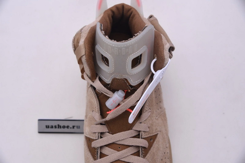 Jordan 6 Retro Travis Scott British Khaki  DH0690-200