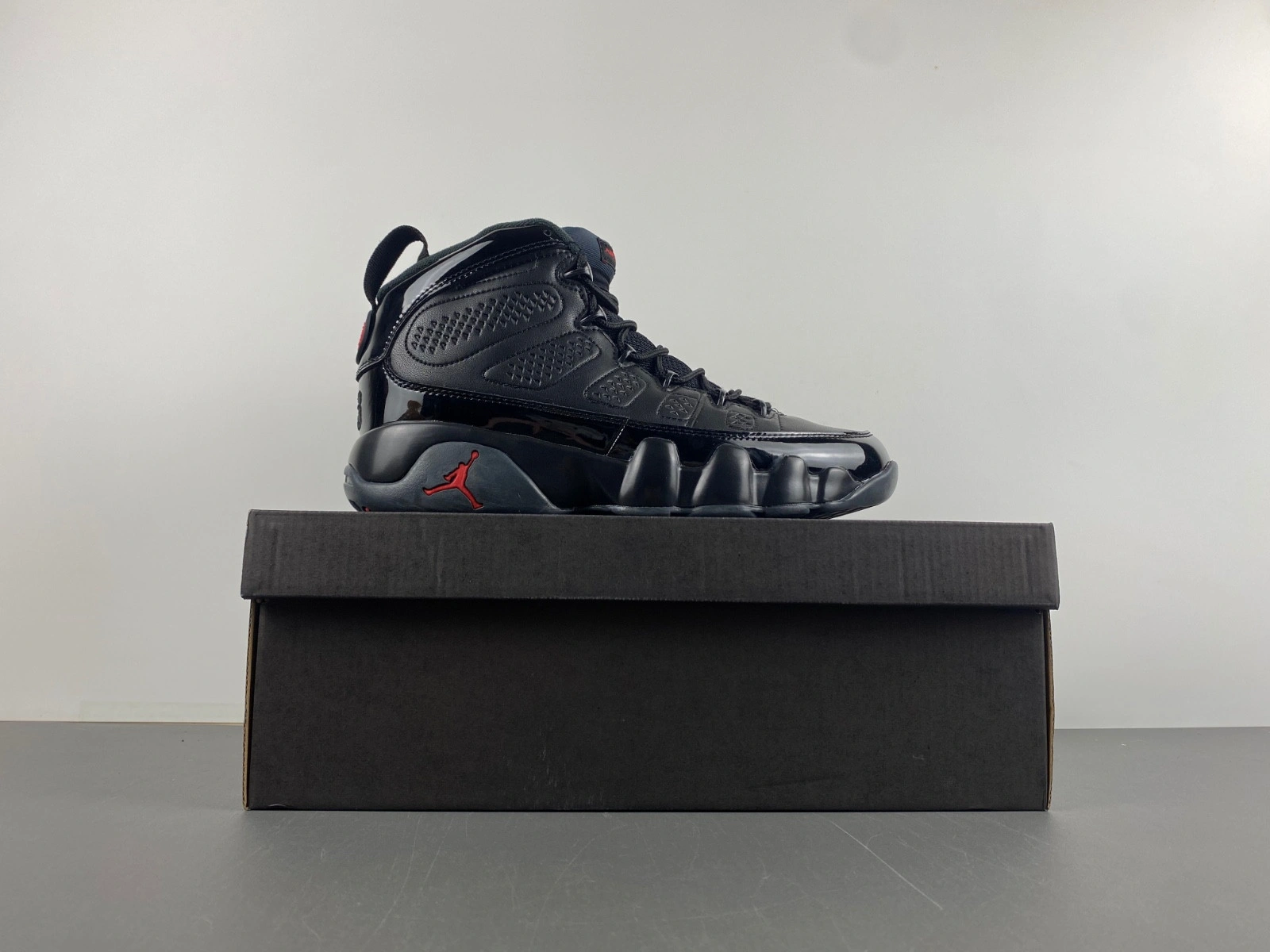 Jordan 9 Retro Bred Patent Men's - 302370-014