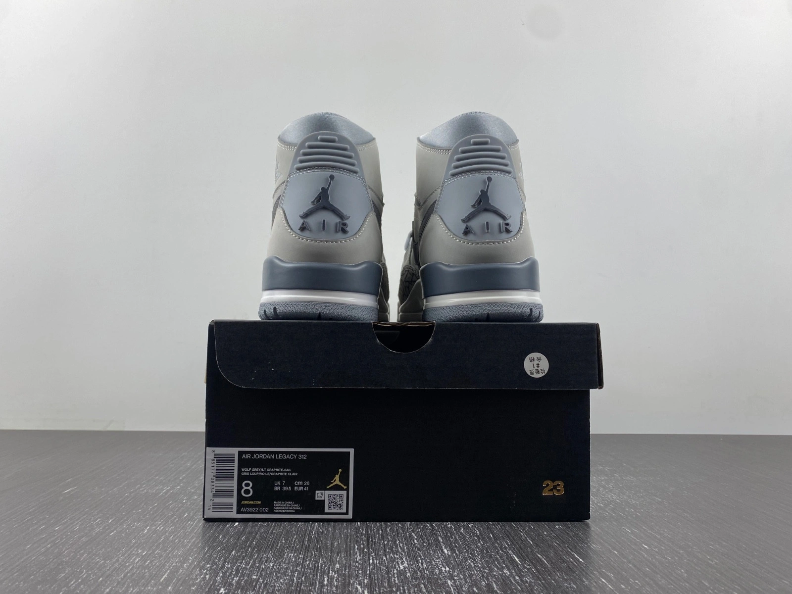 Jordan Legacy 312 Wolf Grey Men's - AV3922-002