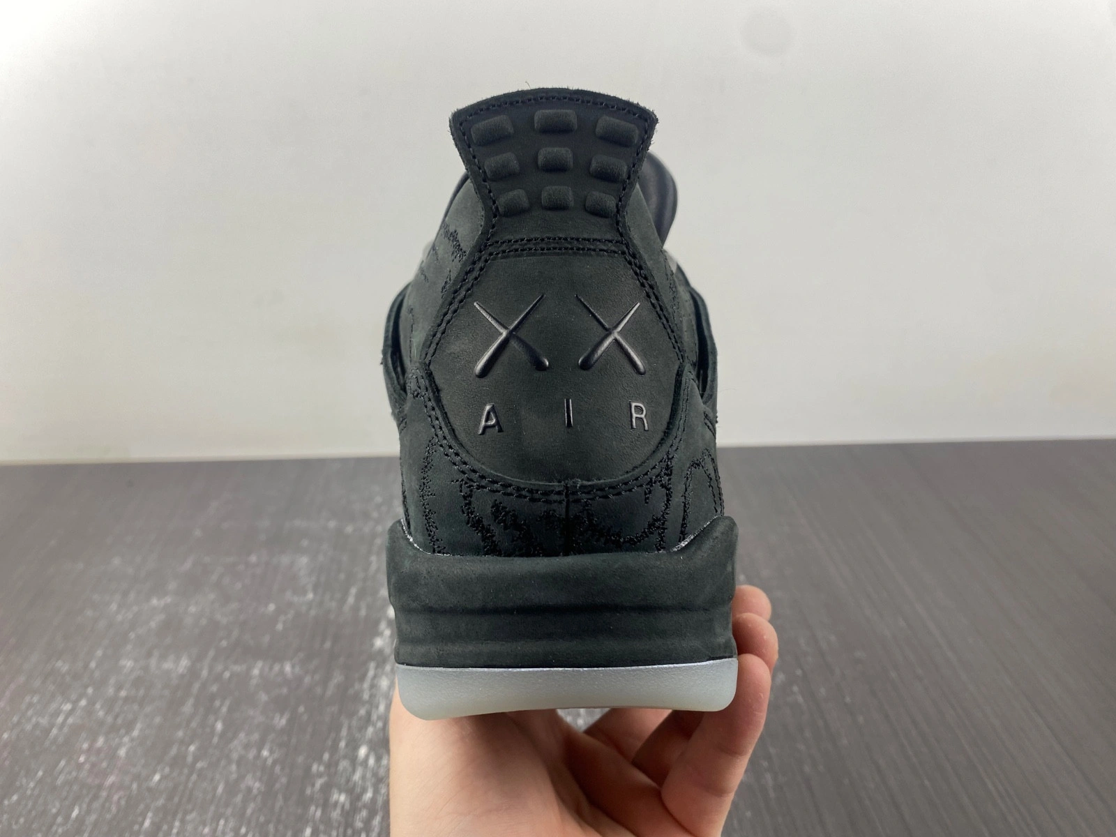 KAWS x Air Jordan 4 Retro 'Black' - 930155 001
