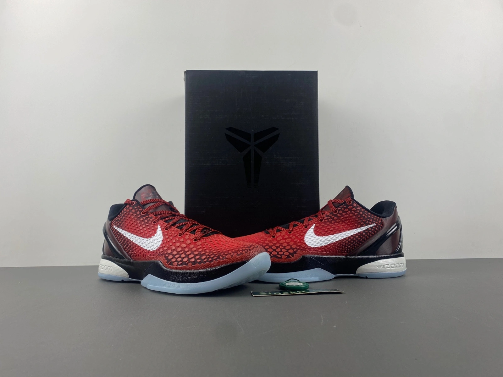 KOBE 6 PROTRO CHALLENGE RED BLACK-WHITE   DH9888-600