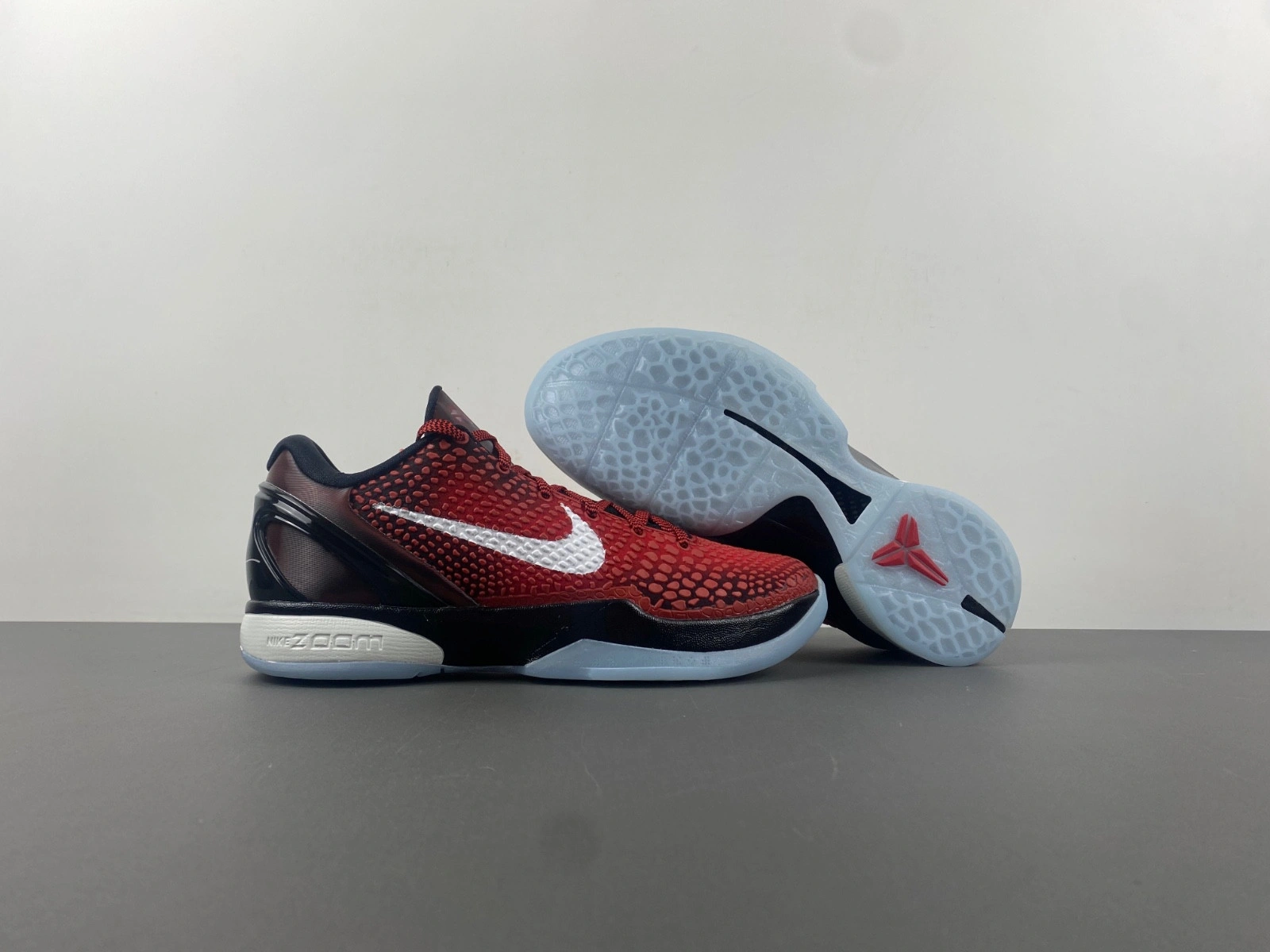 KOBE 6 PROTRO CHALLENGE RED BLACK-WHITE   DH9888-600