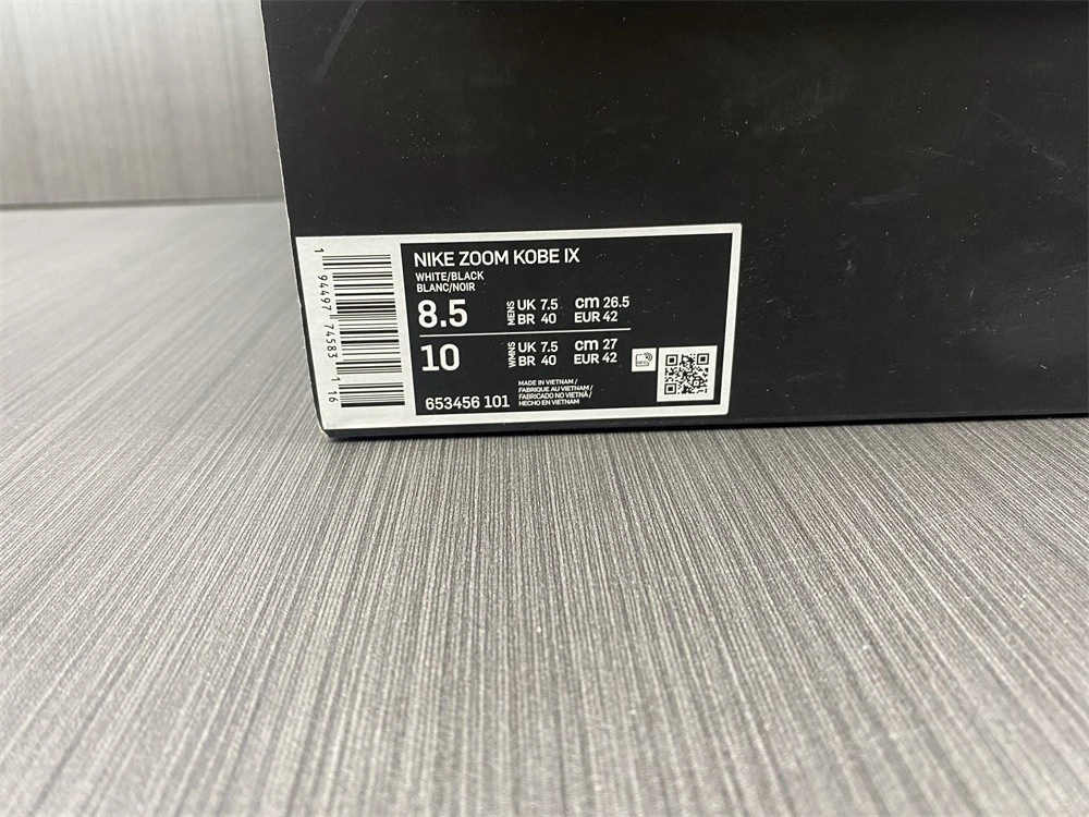 Kobe 9 Elite Low XDR 'Beethoven' - Nike - 653456 101