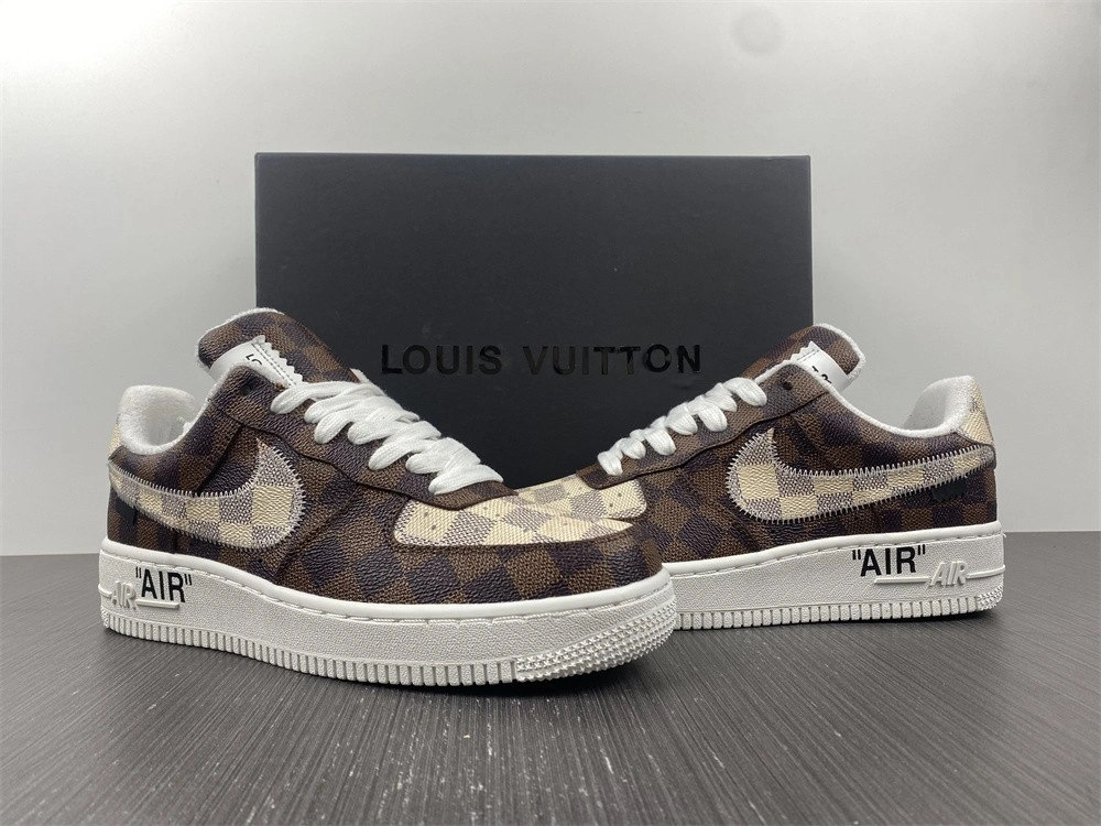 LOU1S VU1TTON X AIR FORCE 1 TRANIER SNEAKER
