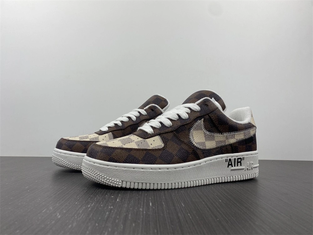 LOU1S VU1TTON X AIR FORCE 1 TRANIER SNEAKER