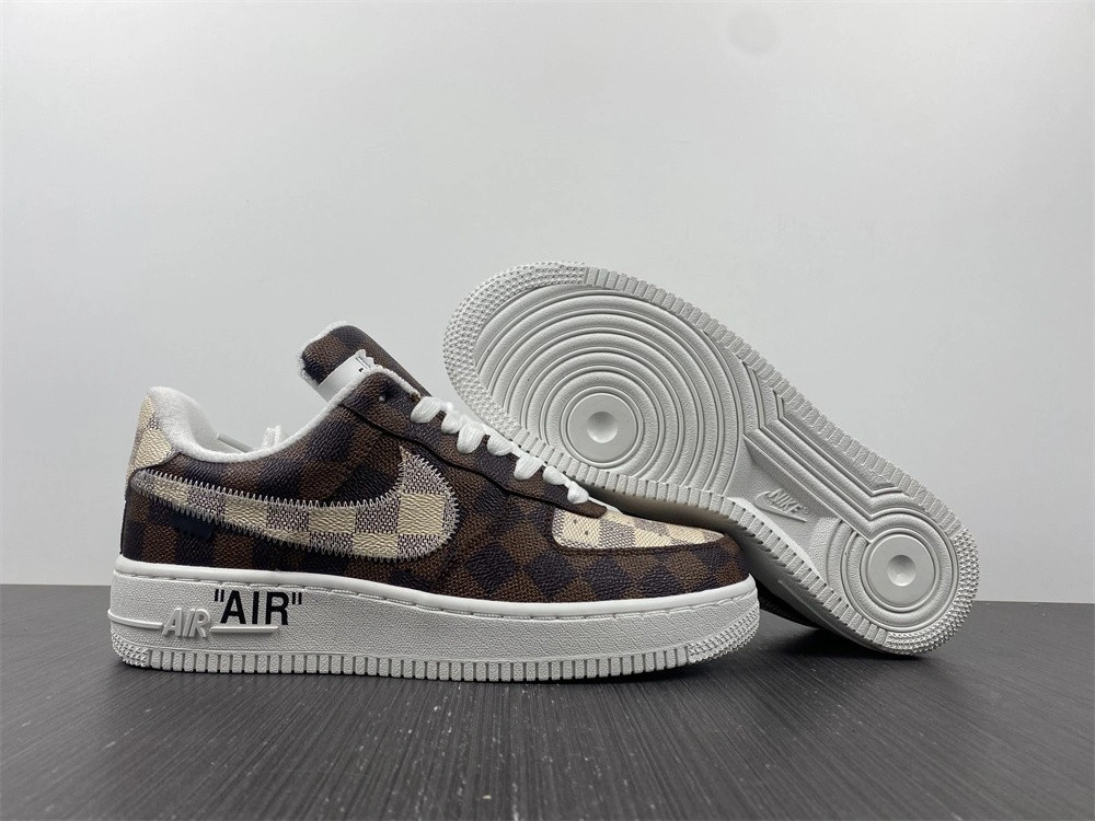 LOU1S VU1TTON X AIR FORCE 1 TRANIER SNEAKER