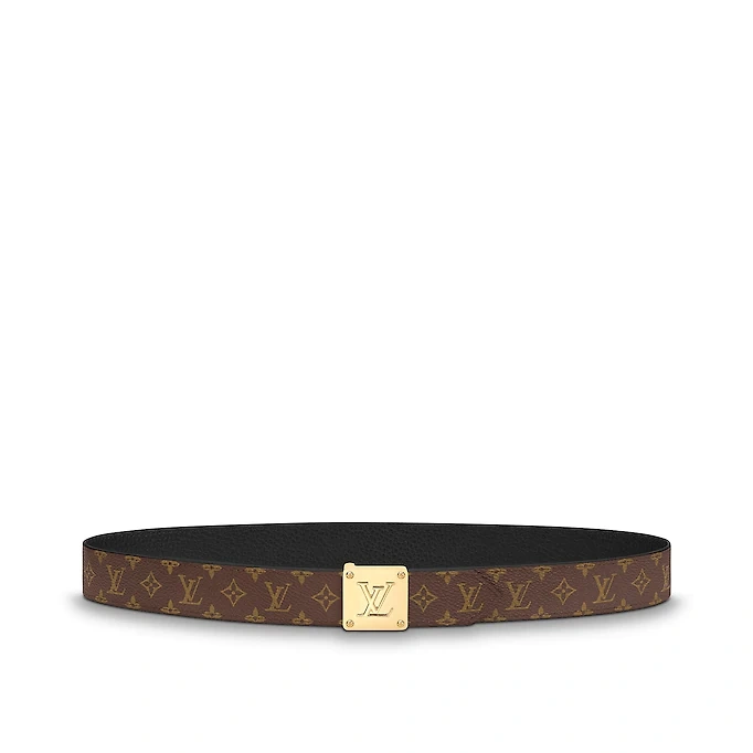 LOUIS VUITTON MORNINGRAM 30mm Double Side Belt M0066U