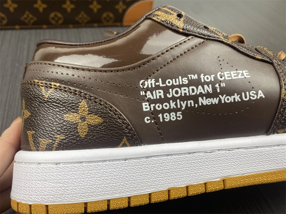 LWE X OWT X AIR JORDAN 1 CUSTOMS MENS AQ0818-203