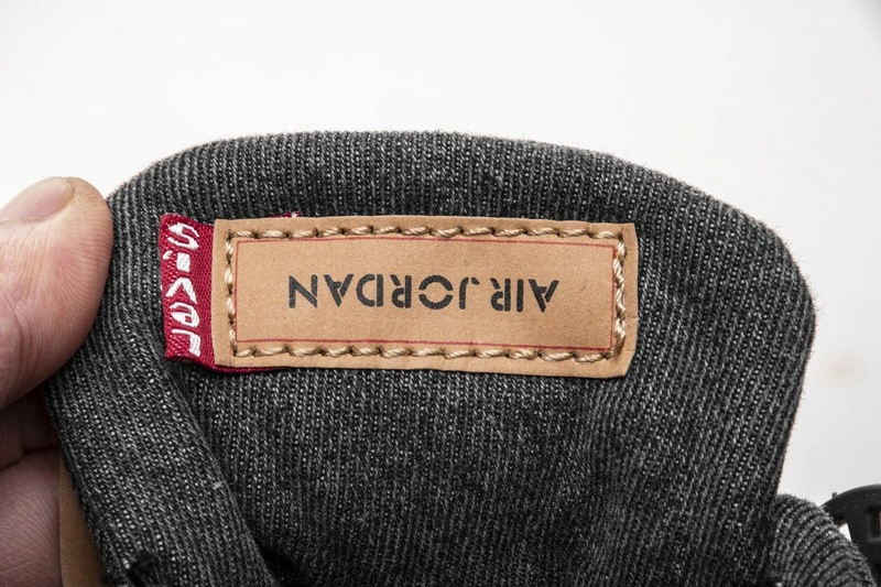 Levi's Air Jordan 4 Black Denim AO2571-001