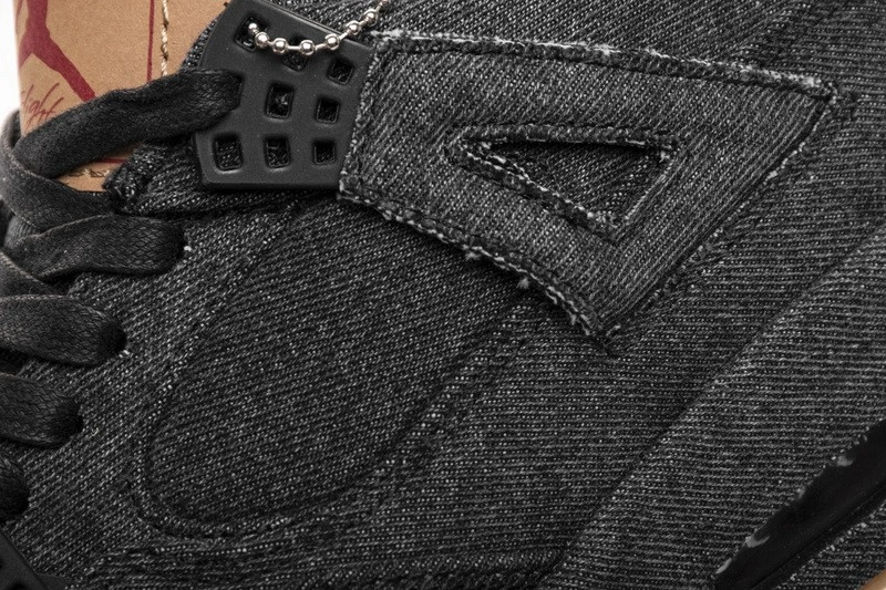 Levi's Air Jordan 4 Black Denim AO2571-001