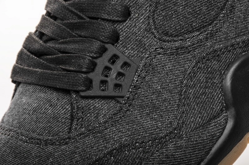 Levi's Air Jordan 4 Black Denim AO2571-001