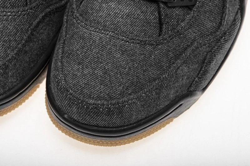 Levi's Air Jordan 4 Black Denim AO2571-001